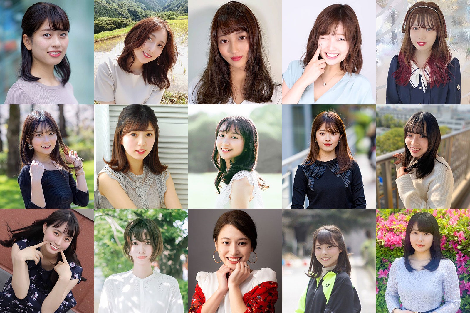 “日本一の大学サークル美女”決める「MISS CIRCLE CONTEST 2020」セミファイナリスト発表
