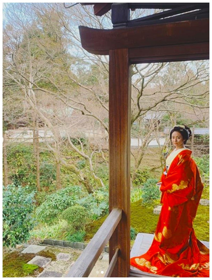 木村文乃「大奥」姫姿に反響「美しい」「見惚れる」の声