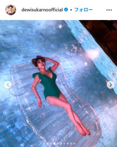 デヴィ夫人 Instagramより