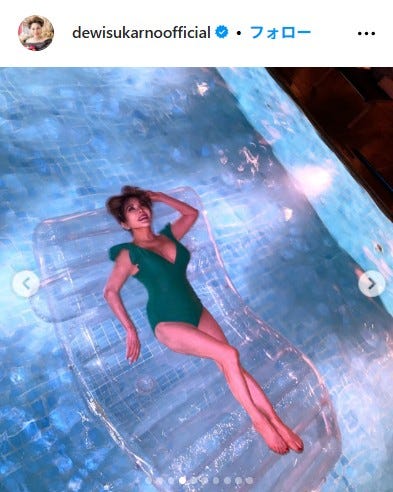 デヴィ夫人 Instagramより