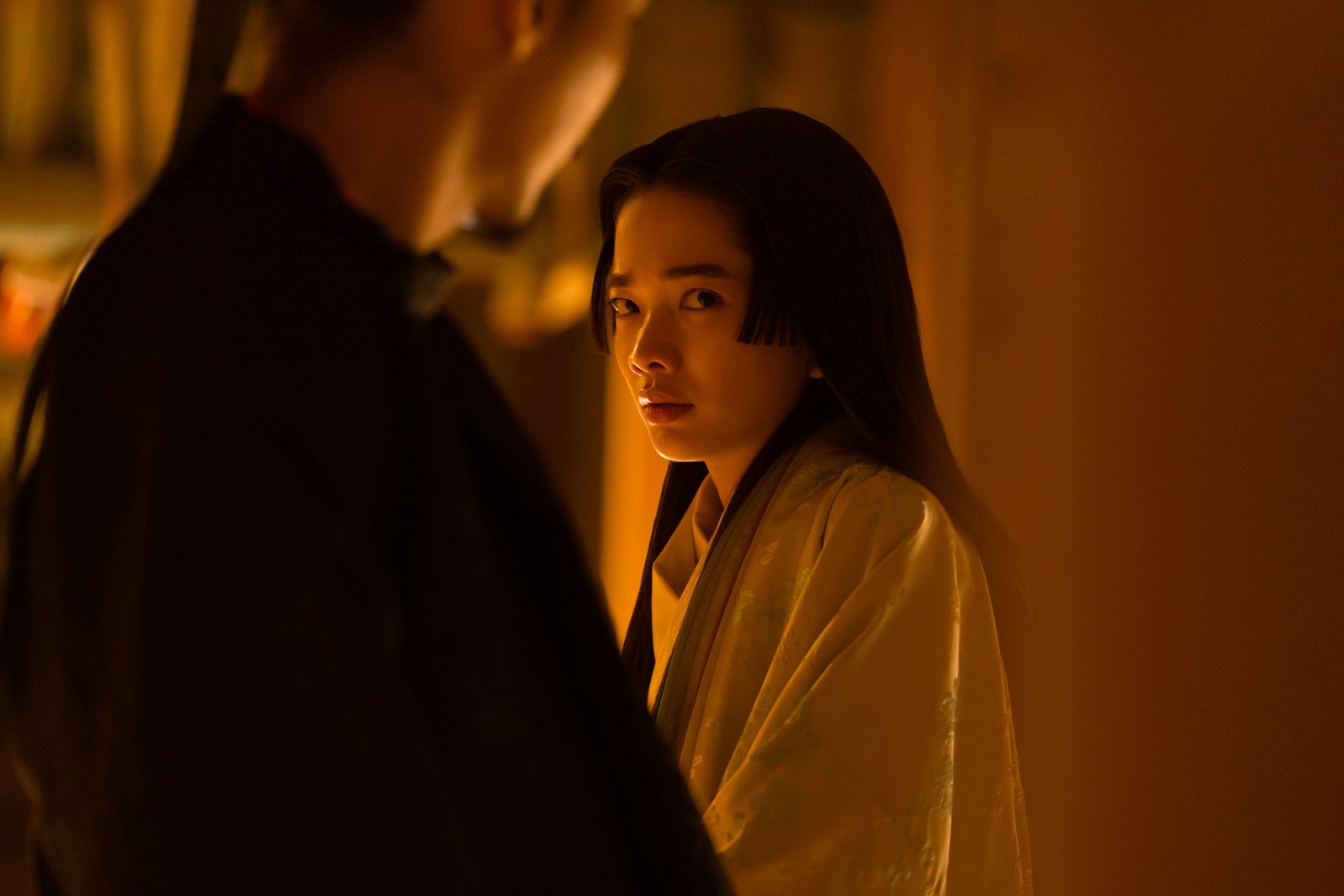 柄本佑、見上愛「光る君へ」第40話（C）NHK