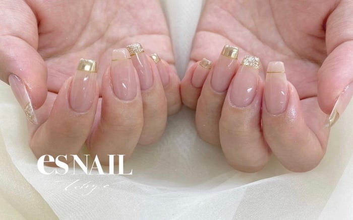 異素材MIX(画像提供:esNAIL)