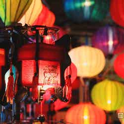 ホイアン名物のランタンはひとつ300円