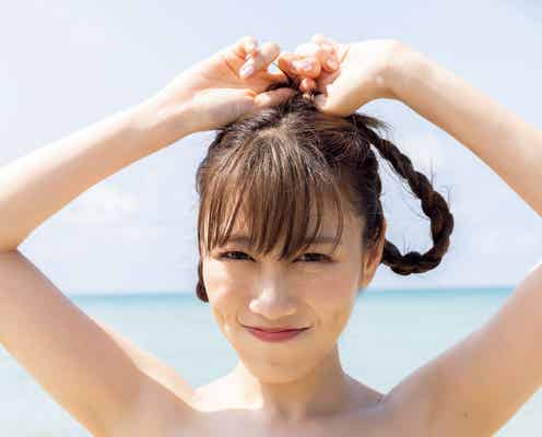 ももクロ高城れに、初水着グラビアで抜群スタイル際立つ