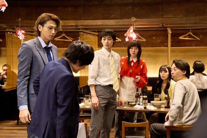庄司浩平、平井亜門、高山璃子「40までにしたい10のこと」第7話(C)マミタ・libre/「40までにしたい10のこと」製作委員会