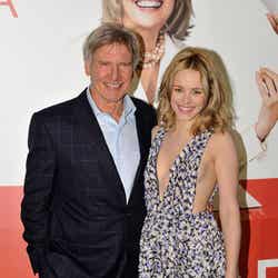 ハリソン・フォード、レイチェル・マクアダムス(UKプレミアにて/Photo by Gareth Cattermole)