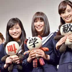 左から松岡茉優、川口春奈、広瀬アリス、山本美月