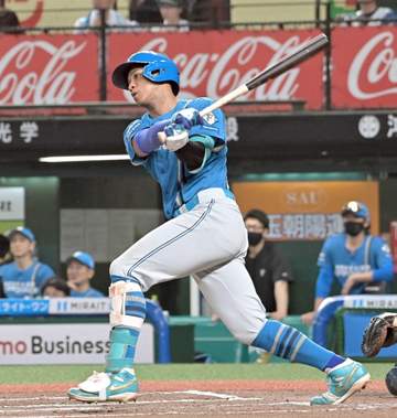 日本ハム・万波 プロ通算100号 球団4番目年少記録26歳3カ月で達成「全然悪くないんじゃないかな」