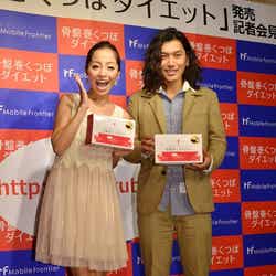 小森純(左)&今井諒(右)夫妻