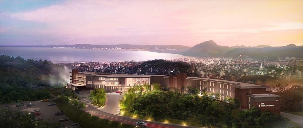 大分初の高級外資ホテル「ANAインターコンチネンタル別府リゾート&スパ」温泉&絶景プールを完備