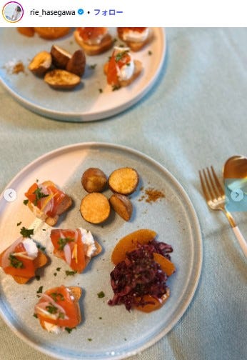 長谷川理恵Instagramより