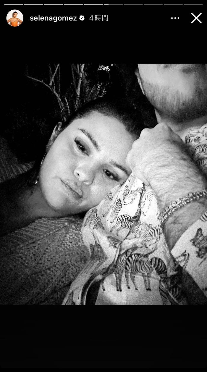 セレーナ・ゴメスInstagramストーリーズより