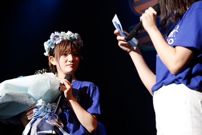 岡田奈々/「STU48 全国ツアー2019 ~船で行くわけではありません~」初日公演の様子(C)STU