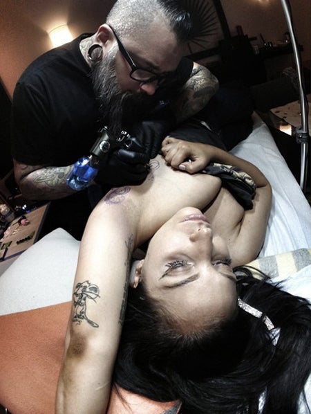 恍惚の表情を浮かべているガガ。Lady Gaga Instaglamより