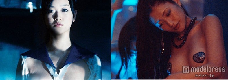 「フィギュアなあなた」に出演する壇蜜（右）と佐々木心音（左）／（C）2013「フィギュアなあなた」製作委員会