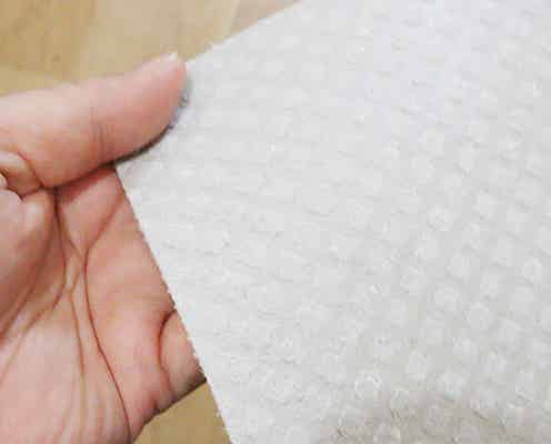 ダイソーの姉妹店にこんな名品が隠れていたなんて!13倍の吸水力!高性能なキッチンクロス