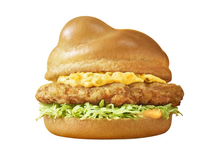 “凄”「チキンタルタ」/画像提供:日本マクドナルド