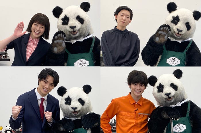 (左上から時計回り)今田美桜、星星、江口のりこ、高橋文哉、鈴木伸之、(C)日本テレビ