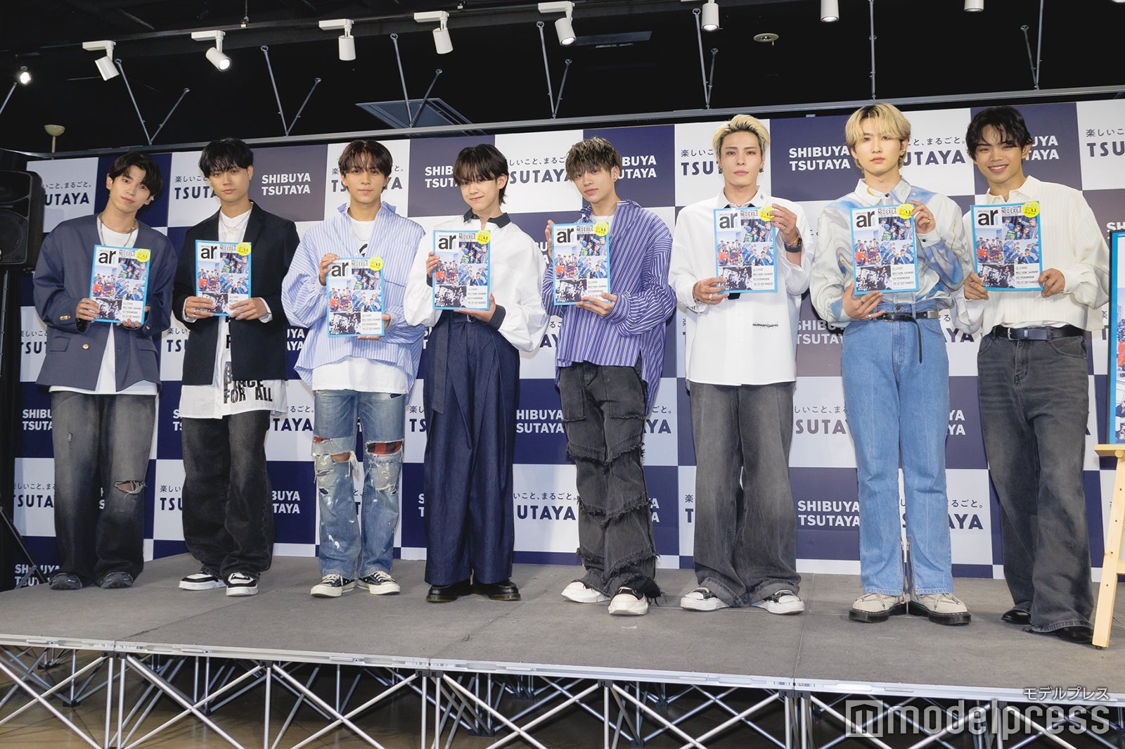 石川晃多、宇原雄飛、中村竜大、難波碧空、GHEE、SUZUKI、山本光汰、遠藤翼空（C）モデルプレス