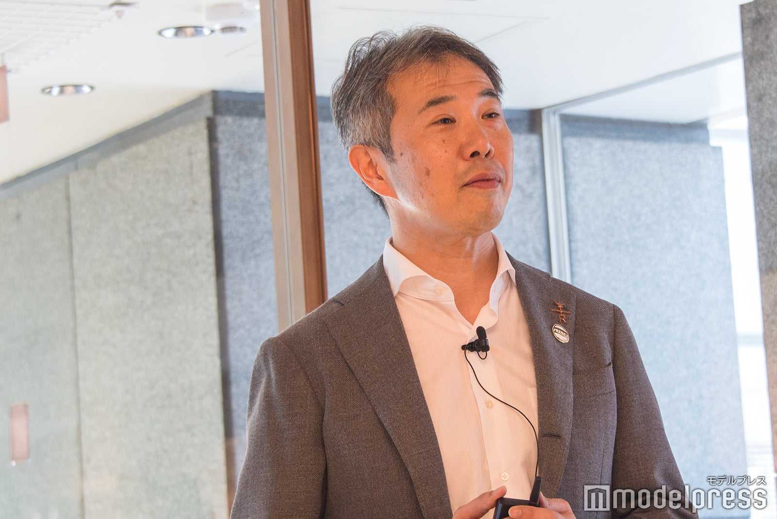 スターバックス コーヒー ジャパン（株）サイレンリテイル総括 オフィサー 石原一裕氏（C）モデルプレス