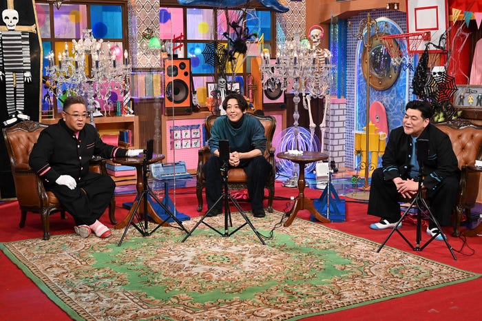 伊達みきお、高橋一生、富澤たけし (C)テレビ朝日