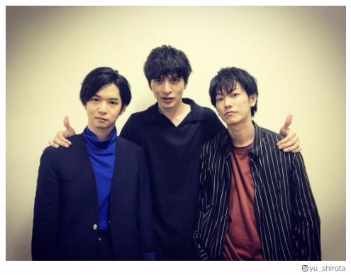 城田優＆佐藤健＆千葉雄大、豪華3ショットに歓喜の声「イケメンの詰め合わせ！」