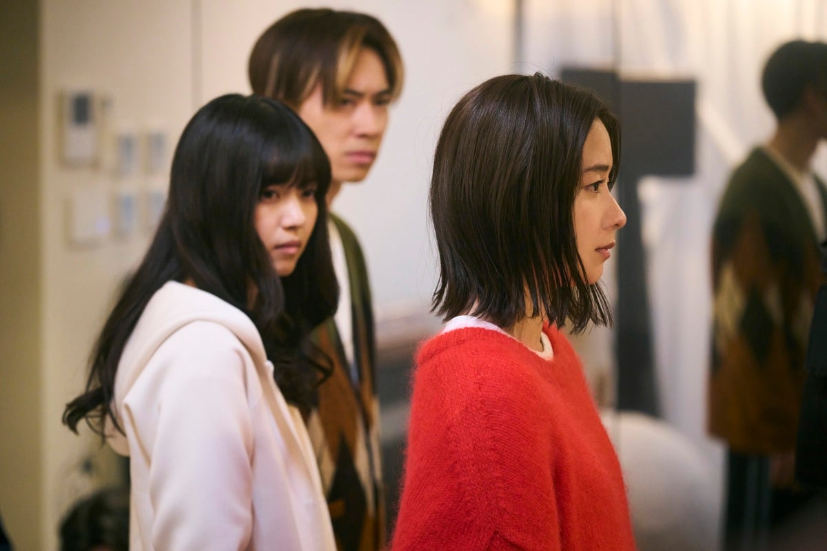 西野七瀬、戸塚純貴、堀田真由（C）2024映画『ある閉ざされた雪の山荘で』製作委員会（C）東野圭吾／講談社