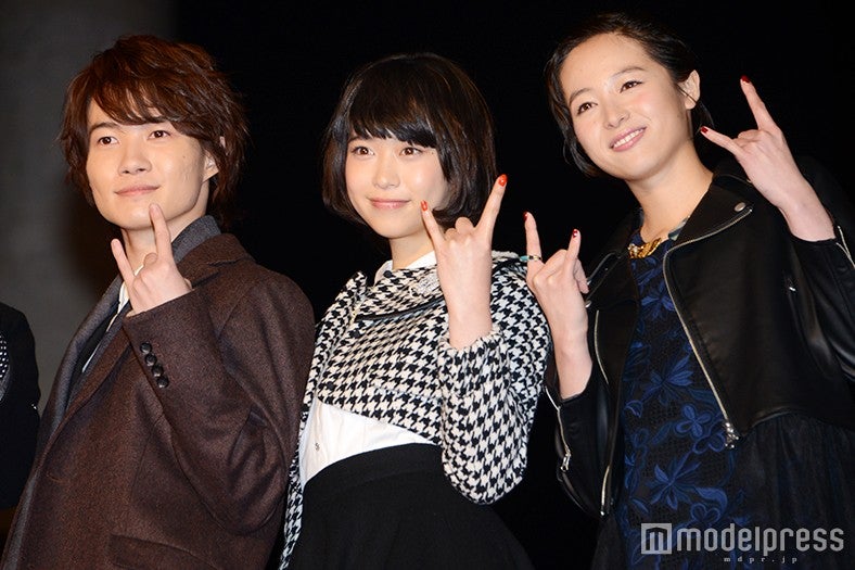 （左より）神木隆之介、森川葵、清野菜名（C）モデルプレス