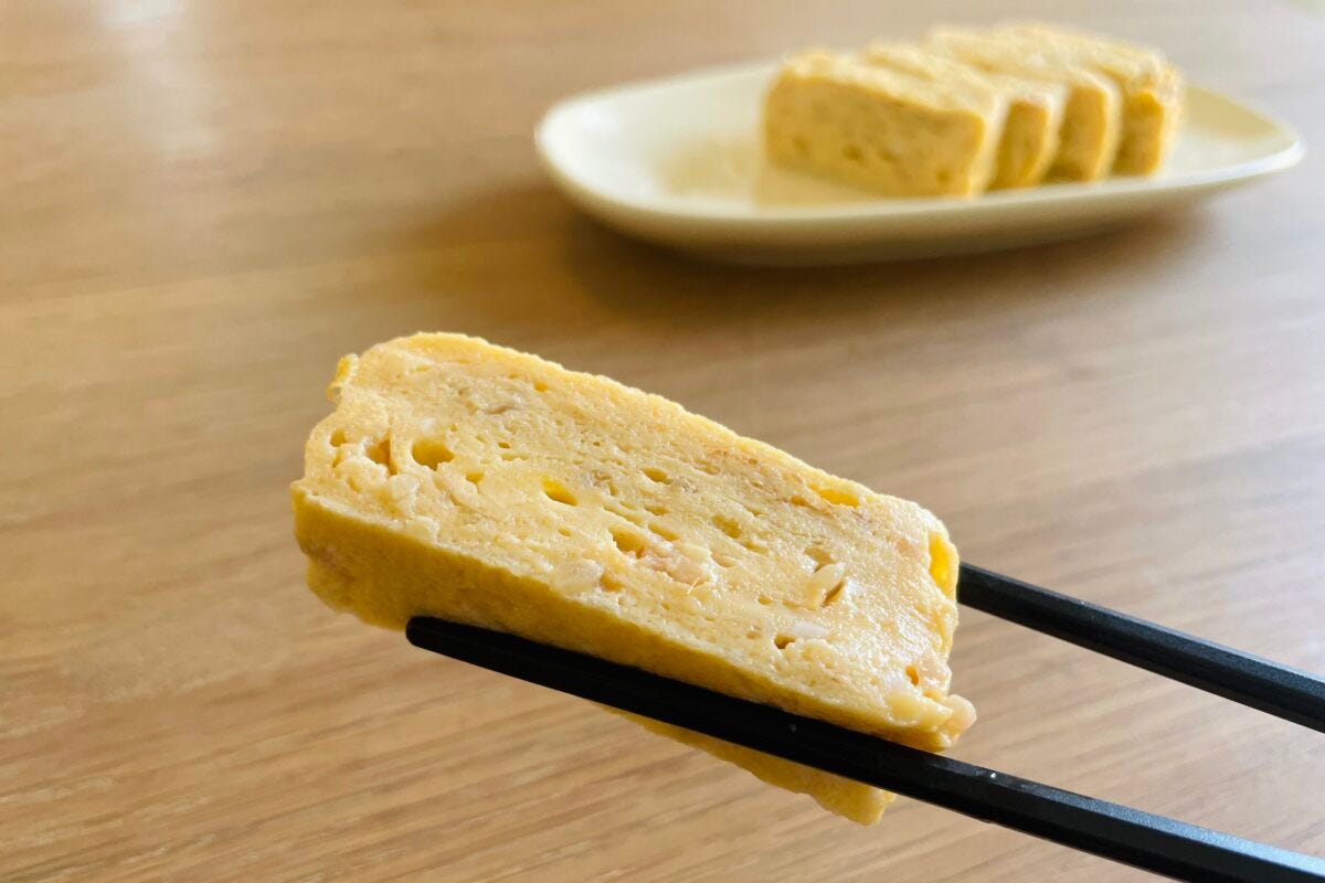 井ノ原快彦　紅しょうが入り卵焼き