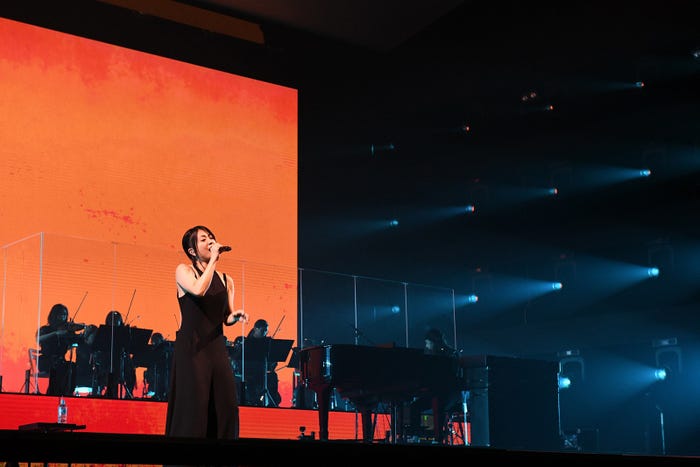 宇多田ヒカル“Hikaru Utada Laughter in the Dark Tour 2018”(C)岸田哲平 TEPPEI KISHIDA