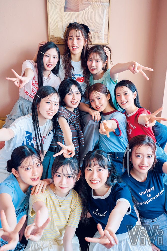 櫻坂46 三期生(画像提供:講談社)