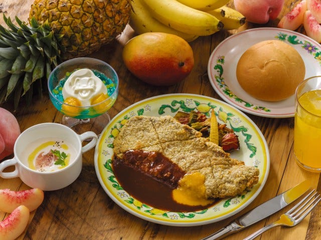 東京ディズニーシー20周年スペシャルセット(2,980円)提供店舗:カフェ・ポルトフィーノ(C)Disney