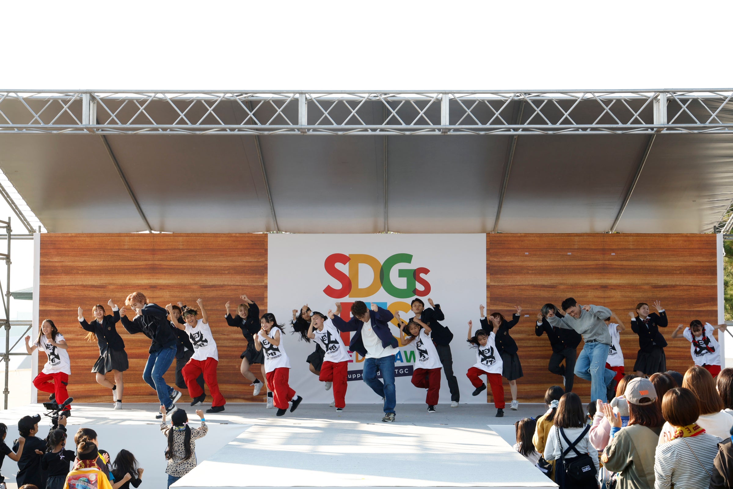 「EXILE TETSUYA with EXPG」の様子（C）SDGs FES in EDOGAWA 2023
