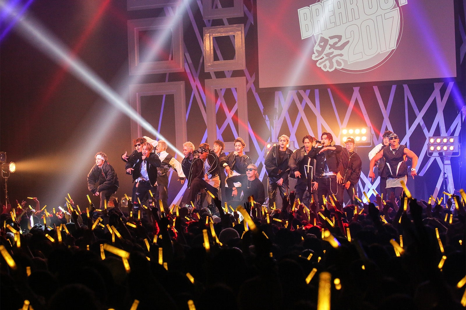 Da-iCEがトリ！THE RAMPAGEら旬のアーティストが集結＜BREAK OUT