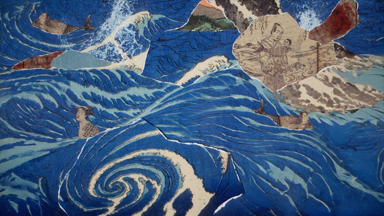 「べらぼう～蔦重栄華乃夢噺～」タイトルバック（C）NHK