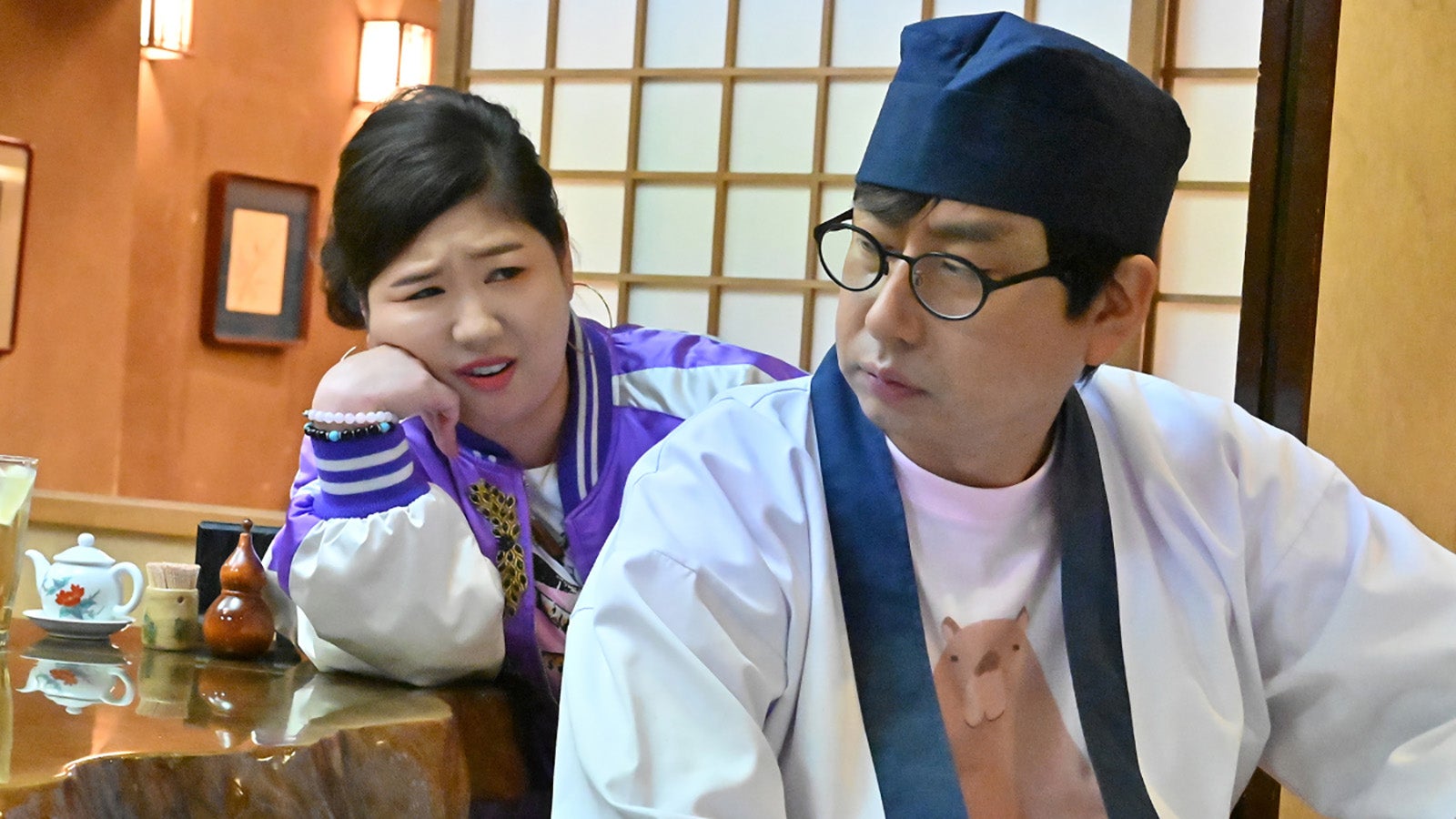 （左から）馬場園梓、おいでやす小田（C）TBSスパークル／TBS