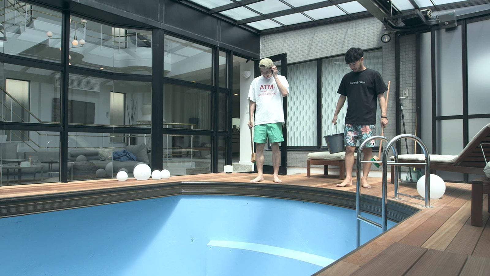 翔平、健司「TERRACE HOUSE TOKYO 2019-2020」5th WEEK（C）フジテレビ／イースト・エンタテインメント