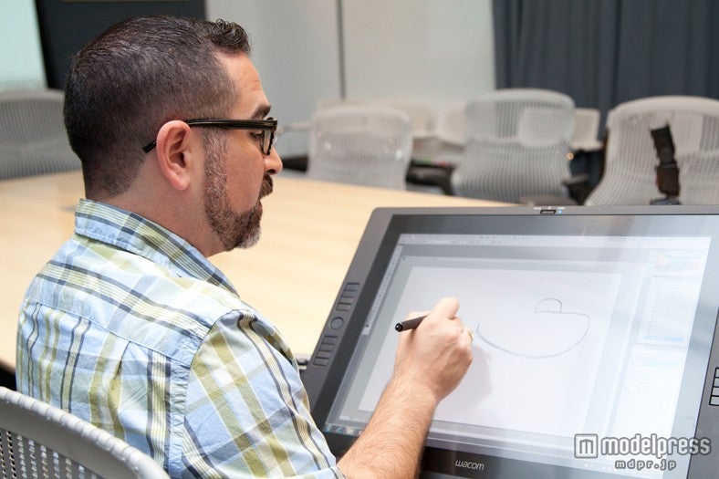 アート・ヘルナンデス氏（ストーリー・ヘッド）によるレクチャー