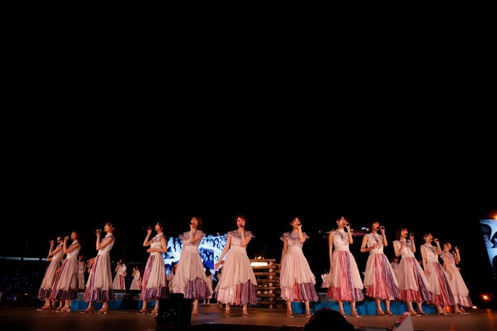 乃木坂46「真夏の全国ツアー2022」明治神宮31日公演の様子(C)乃木坂46LLC