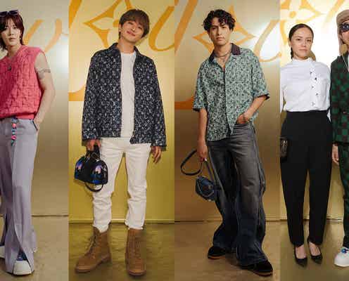 Nissy・NCT 127ユウタ・kemio・NIGO&牧瀬里穂夫妻ら、パリコレ「ルイ・ヴィトン」ショーに豪華集結