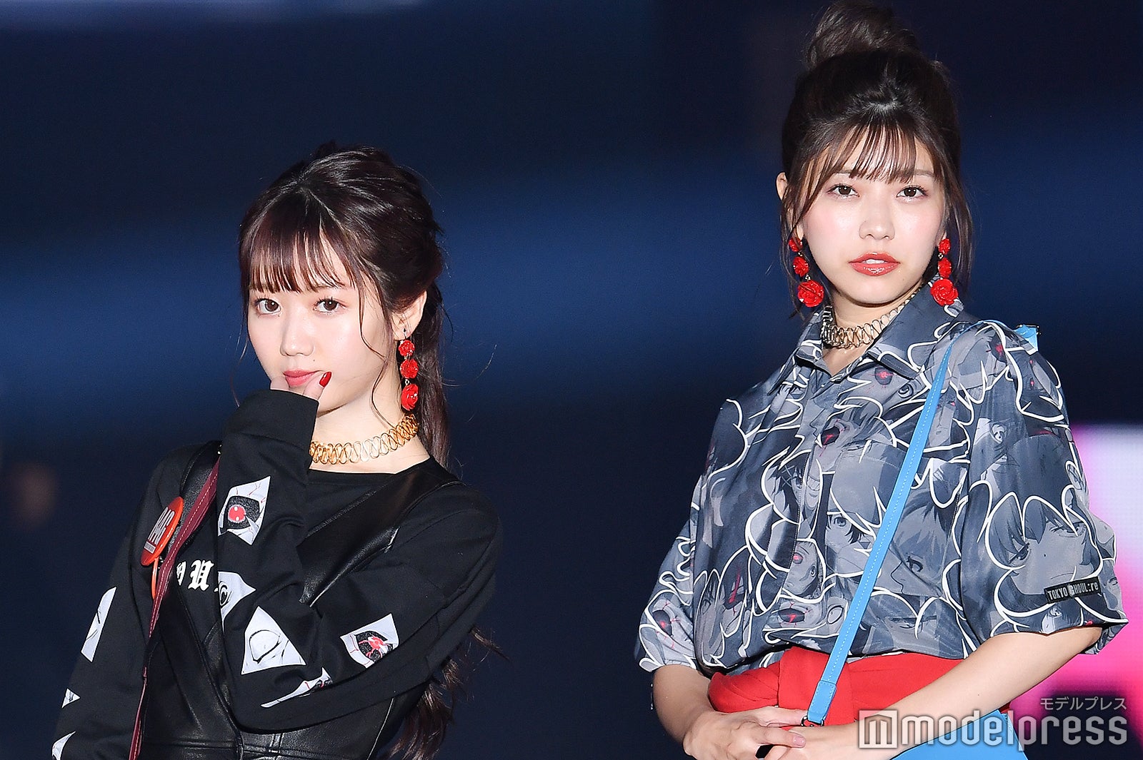 大谷映美里＆石川夏海 （C）モデルプレス