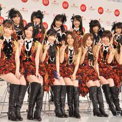 「第63回NHK紅白歌合戦」にてディズニーとのドリームステージを披露するAKB48