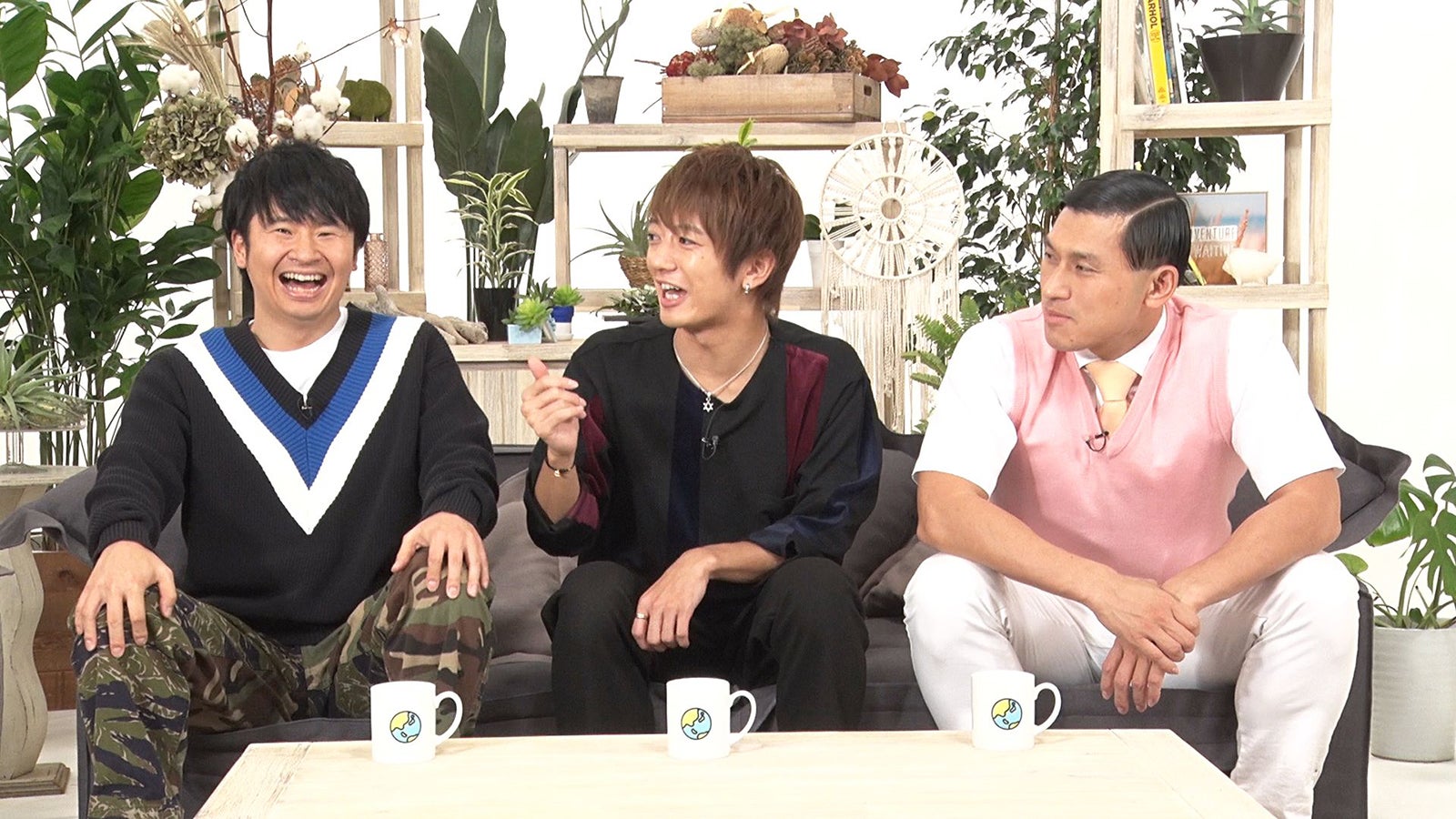 若林正恭、大倉士門、春日俊彰／「あいのり：Asian Journey」第12話より（C）フジテレビ