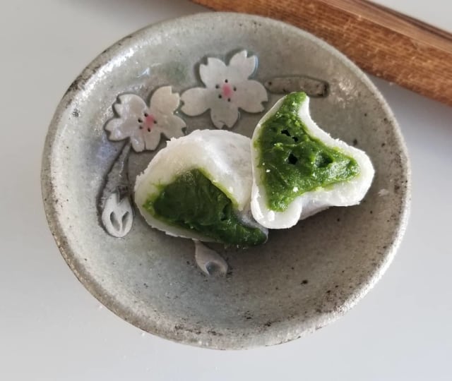 セブンの宇治抹茶小餅