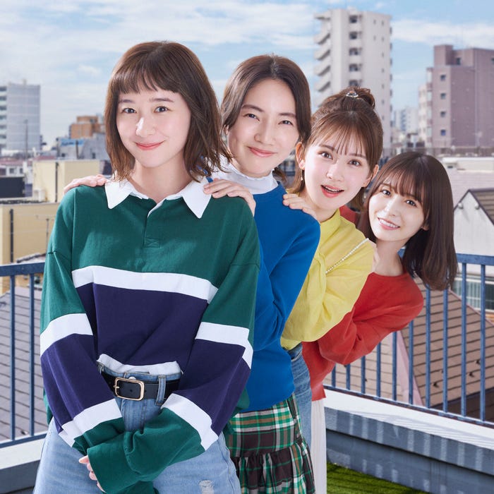 堀田真由、仁村紗和、畑芽育、長濱ねる(C)日本テレビ