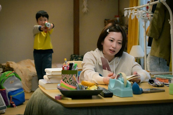 天野優、志田未来「未来のムスコ」第1話(C)TBS