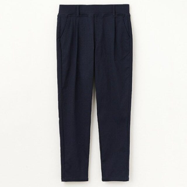 しまむら　体型カバーコーデ　細見え　超伸びテーパードパンツ　HINA