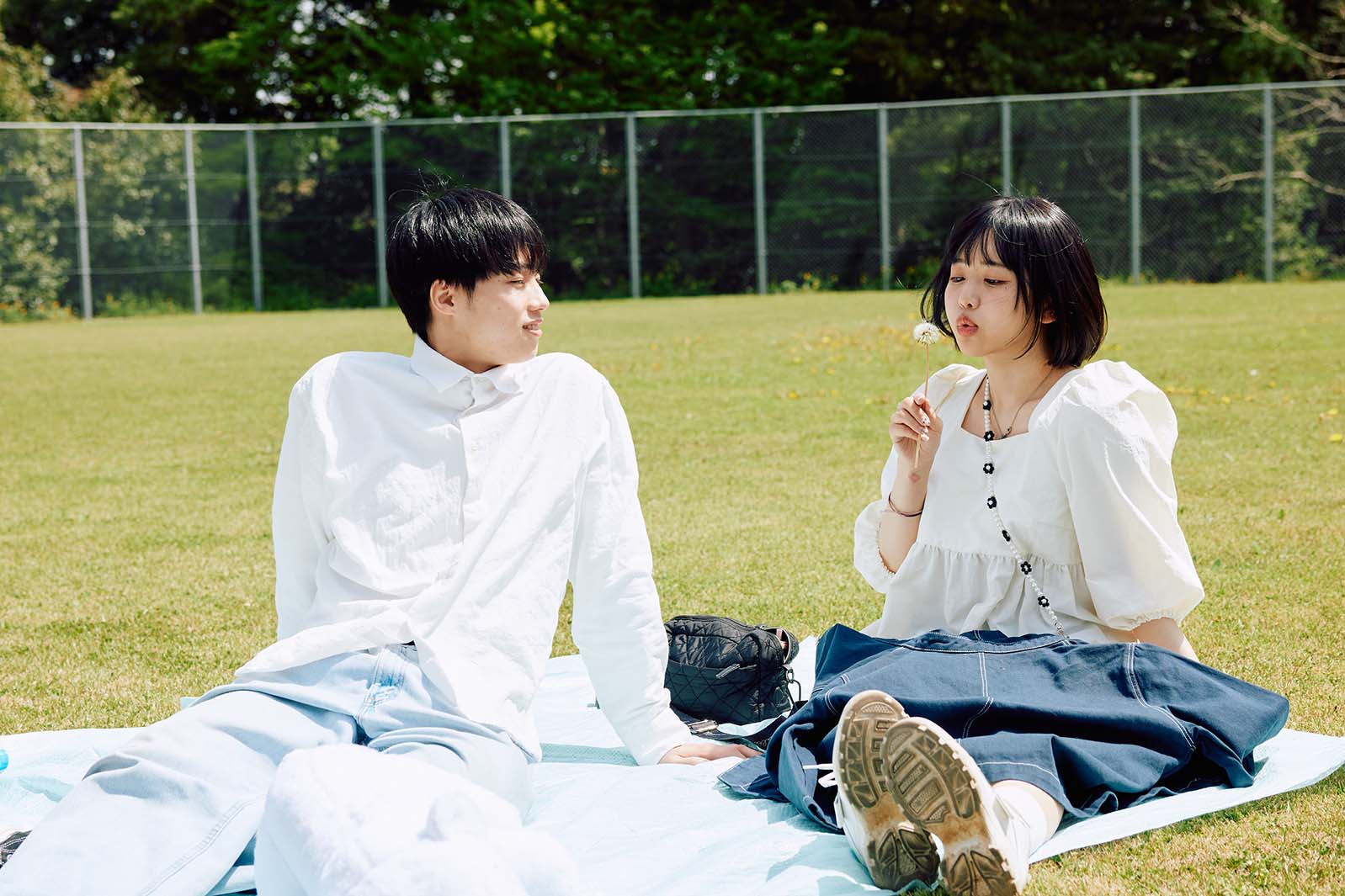 夏生大湖、ちせ「花束とオオカミちゃんには騙されない」ABEMAプレミアム限定企画第一夜（C）AbemaTV, Inc.