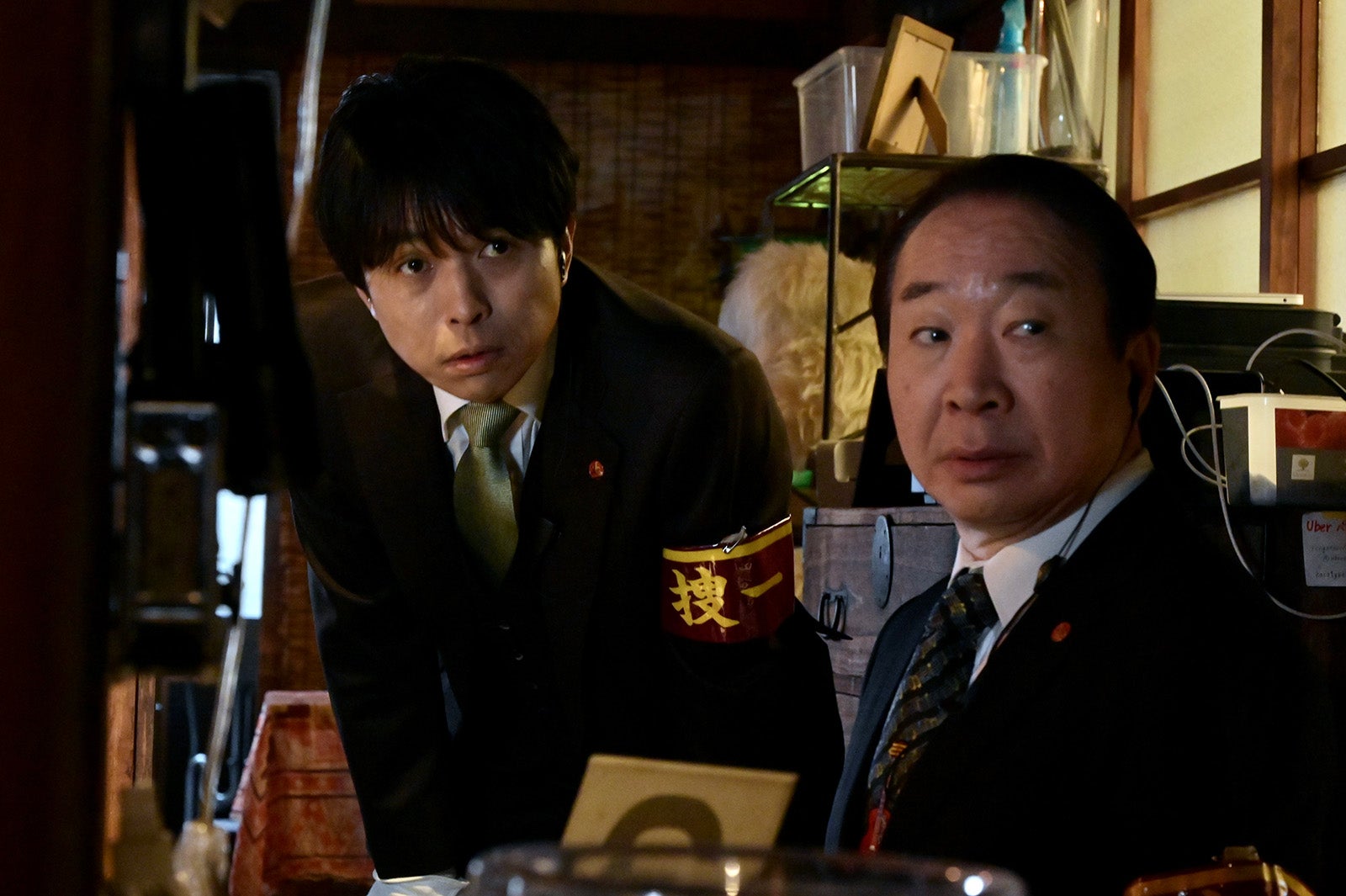 井ノ原快彦、中村梅雀「特捜9」第2話（C）テレビ朝日