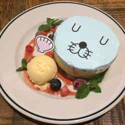 ぼのぼのまんまるパンケーキ/画像提供:TOWER RECORDS CAFE